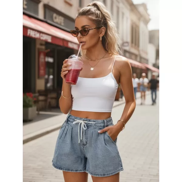  Dámske kraťasy DSTREET SY0552 MODRÁ 
