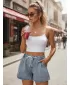 Dámske kraťasy DSTREET SY0552 MODRÁ
