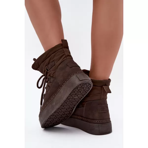  Dámske topánky BIG STAR SHOES UU274191 BROWN/BEIGE 