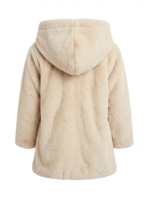Dievčenský kabát URBAN CLASSICS UCK2375-00555 OFF WHITE