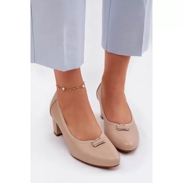  Dámske lodičky VINCEZA 58622 BEIGE 