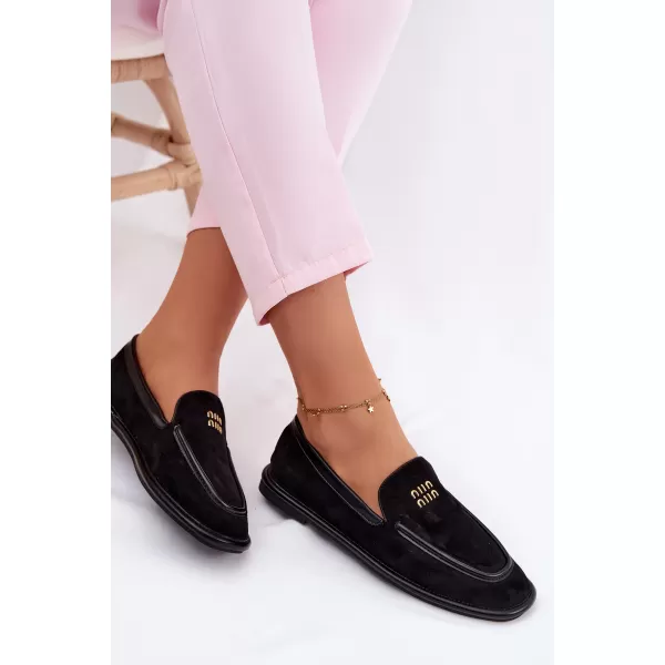  Dámske mokasíny VINCEZA 62271 BLACK 