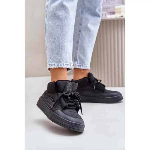  Dámske snehule BIG STAR SHOES OO274A530 BLACK 