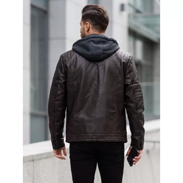  Pánska bunda DSTREET TX5144 HNEDÁ 