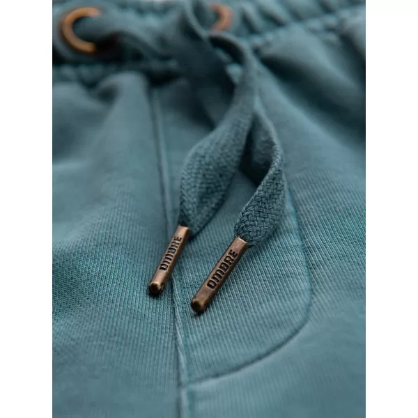  Pánsky set kraťas OMBRE Z126 NAVY BLUE/TURQUOISE 