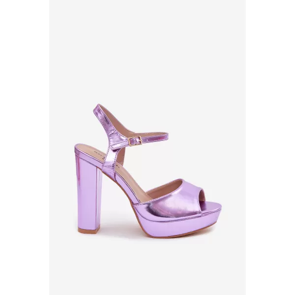 Dámske sandále BOTO H-46 LIGHT PURPLE 
