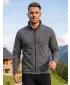 Pánska micro fleece mikina MALFINI FACTOR 852 ČIERNY MELÍR
