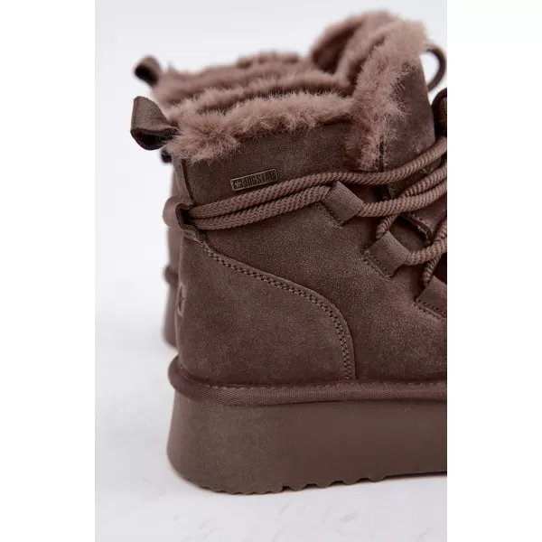  Dámske topánky BIG STAR SHOES UU274315 BROWN/BEIGE SHADOWS 