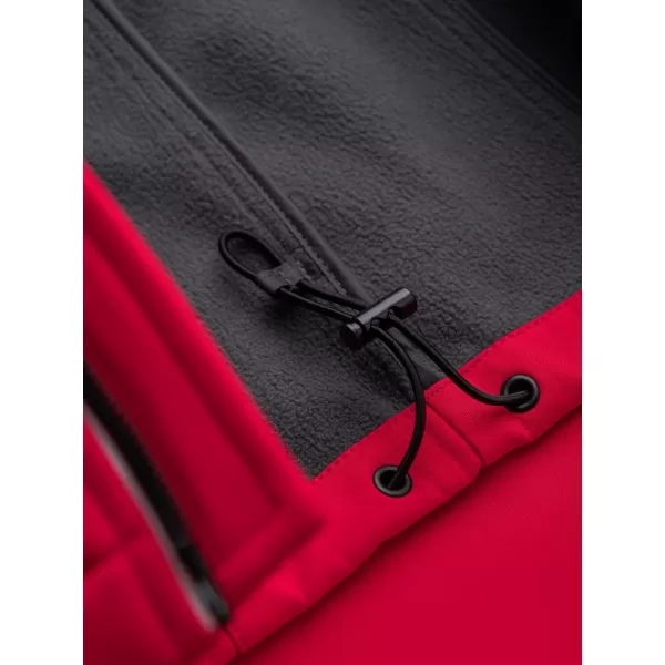  Pánska softshellová bunda OMBRE C581 RED 