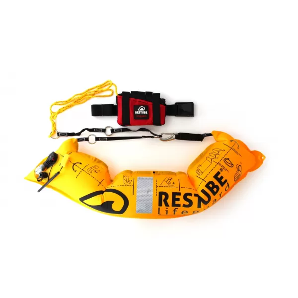  Záchranný systém RESTUBE Lifeguard ČIERNA-ČERVENÁ 