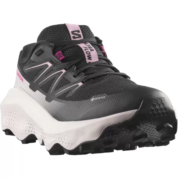  Dámske topánky SALOMON ULTRA FLOW 2 GORE-TEX L49299500 BLACK/DAWN PINK/VANILLA ICE 