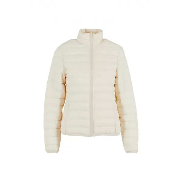  Dámska prešívaná bunda URBAN CLASSICS TB8711-02903 WHITE SAND 