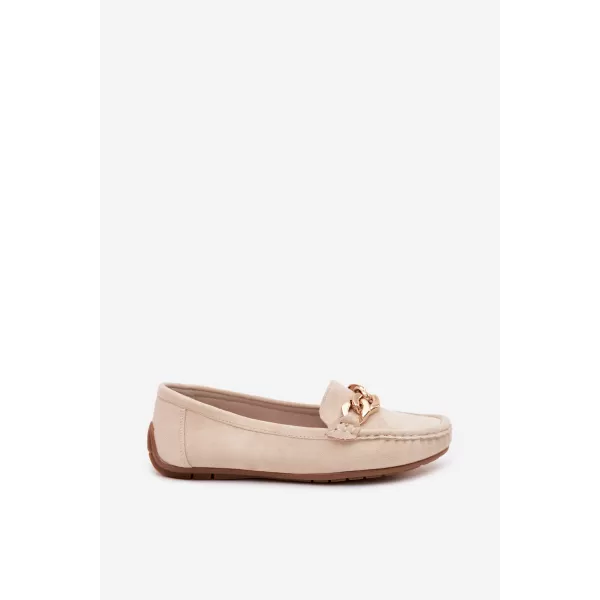  Dámske mokasíny BOTO XA011 BEIGE 