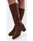 Dámske čižmy S.BARSKI HY62-8131 BROWN