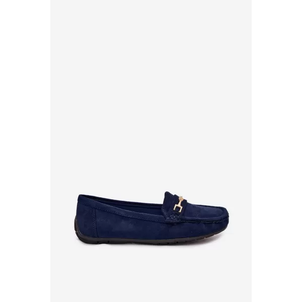  Dámske mokasíny BOTO FT247 NAVY BLUE 