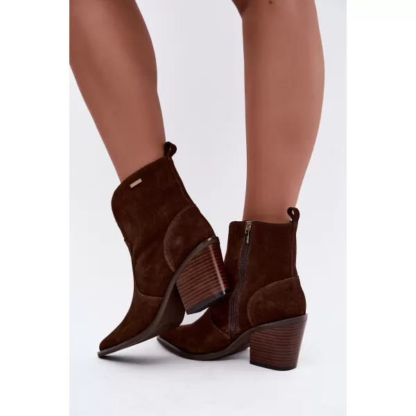  Dámske čižmy BIG STAR SHOES SS274473 HNEDÁ 