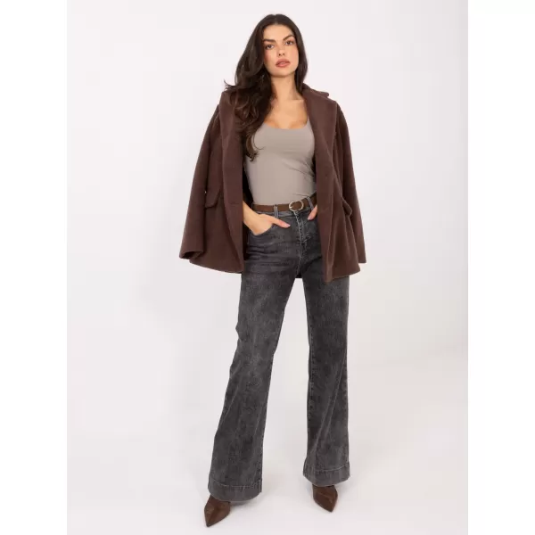  Dámsky top SUBLEVEL D12099M02803A DARK BEIGE 