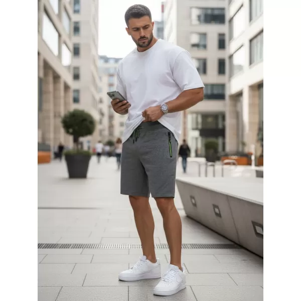  Pánske kraťasy DSTREET SX2280 TMAVO ŠEDÁ 