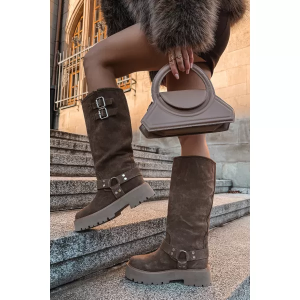  Dámske čižmy BIG STAR SHOES OO274A182 BEIGE 