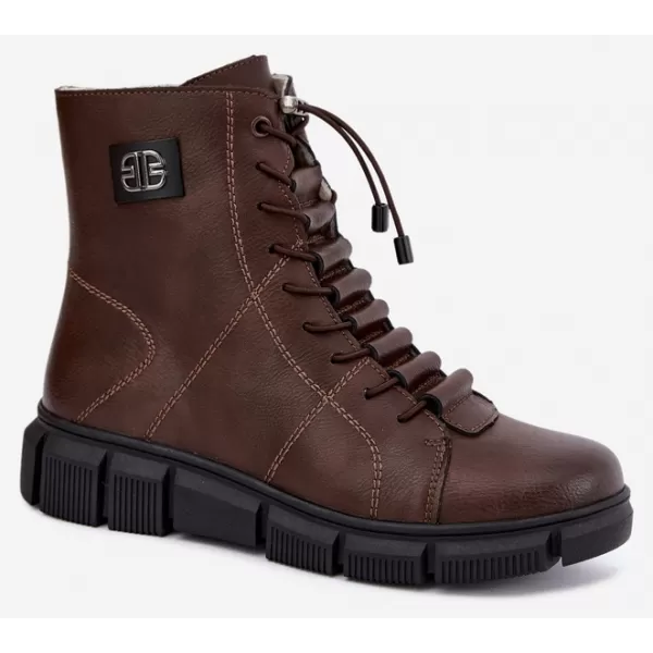  Dámske topánky BOTO 26BT17-609 COFFEE 