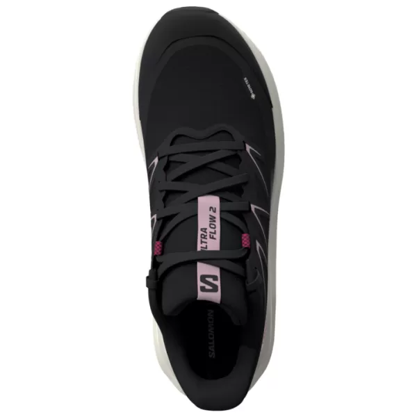  Dámske topánky SALOMON ULTRA FLOW 2 GORE-TEX L49299500 BLACK/DAWN PINK/VANILLA ICE 