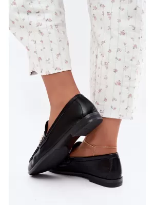 Dámske mokasíny BOTO G523 BLACK