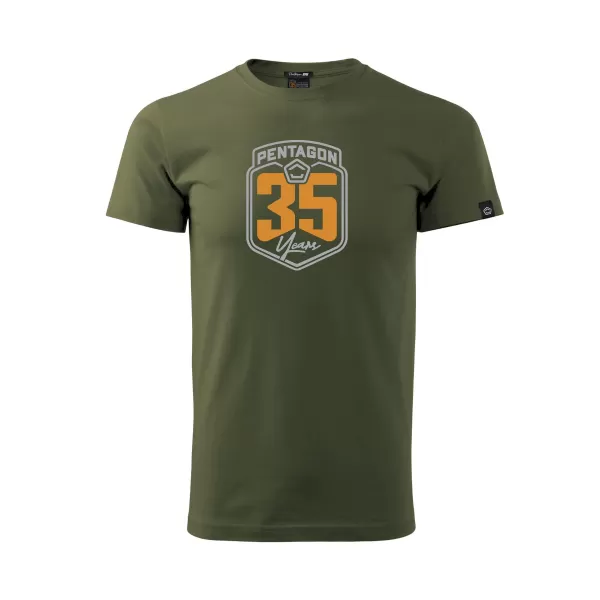  Pánske tričko PENTAGON PRIME T-SHIRT ANNIVERSARY K09061-AN GREEN 