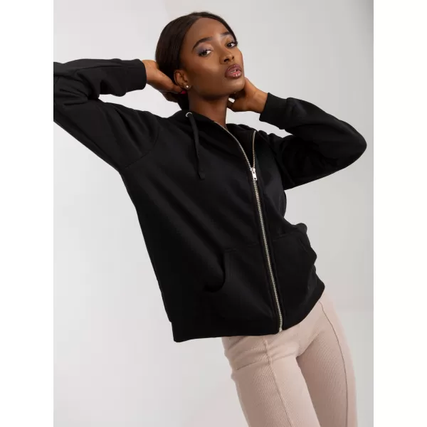  Dámska mikina BASIC FEEL GOOD B-002.72 NOIRE 