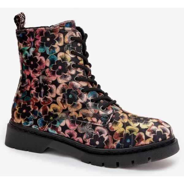  Dámske členkové topánky ARTIKER 57C1050 MULTICOLOR 