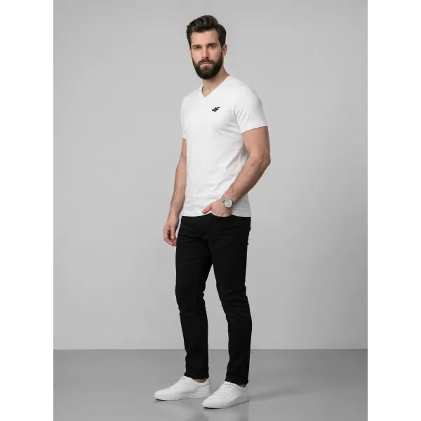  Pánske tričko 4F WMM00TTSHM3339 WHITE 