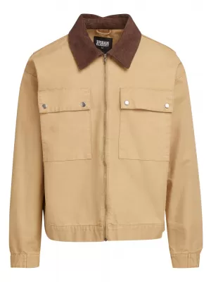 Pánska bunda URBAN CLASSICS TB7624 UNION BEIGE