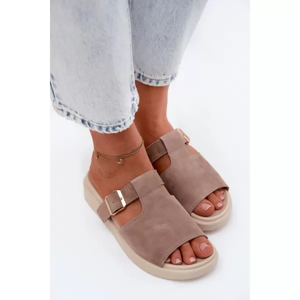  Dámske šľapky BOTO 26SD18-51 BEIGE 