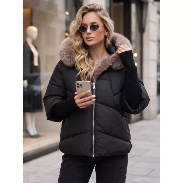  Dámska bunda DSTREET TY5987 ČIERNA 