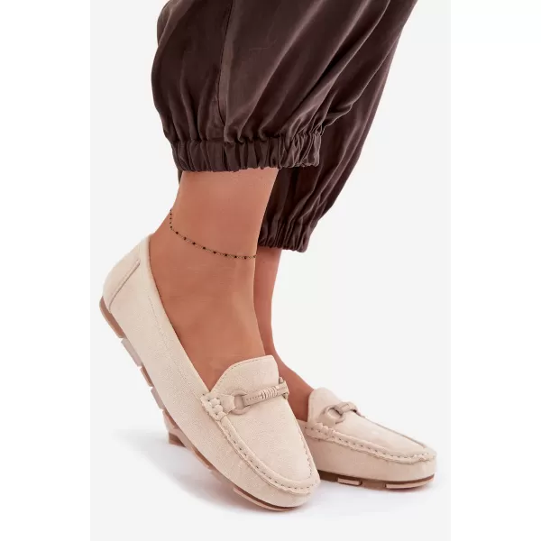  Dámske mokasíny BOTO 6358 BEIGE 
