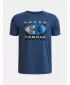 Chlapčenské tričko UNDER ARMOUR B TECH GRAPHIC SS 6009615-498 MODRÁ