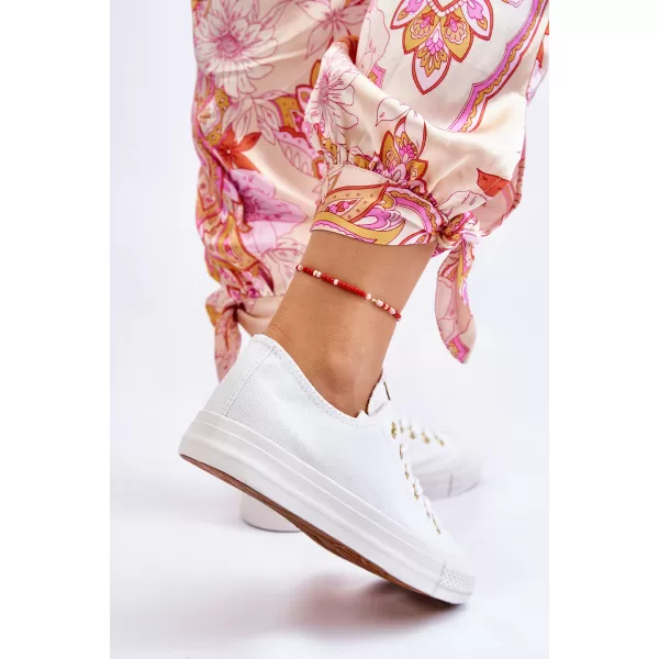 Dámske tenisky EVENTO 9SP30-1141 WHITE/GOLD 