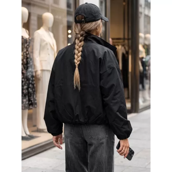  Dámska bunda DSTREET TY6023 ČIERNA 