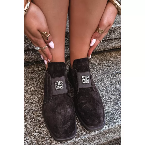  Dámske členkové topánky VINCEZA 91185 BROWN 