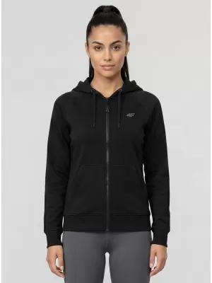 Dámska mikina 4F WMM00TSWSF2535 DEEP BLACK