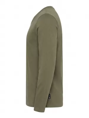 Pánske tričko OMBRE L171 DARK OLIVE