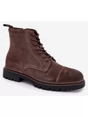 Pánske členkové topánky BIG STAR SHOES UU174220 BLACK