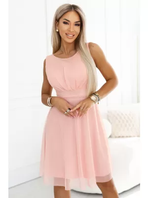 Dámske šaty NUMOCO 676-2 BROSKYŇOVÁ