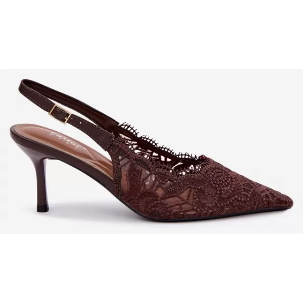  Dámske sandále BOTO T685P BROWN 