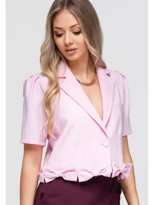 Dámska bunda OMBRE OW-BL-E0002 PINK