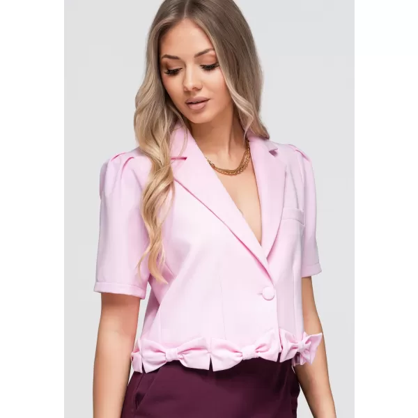  Dámska bunda OMBRE OW-BL-E0002 PINK 