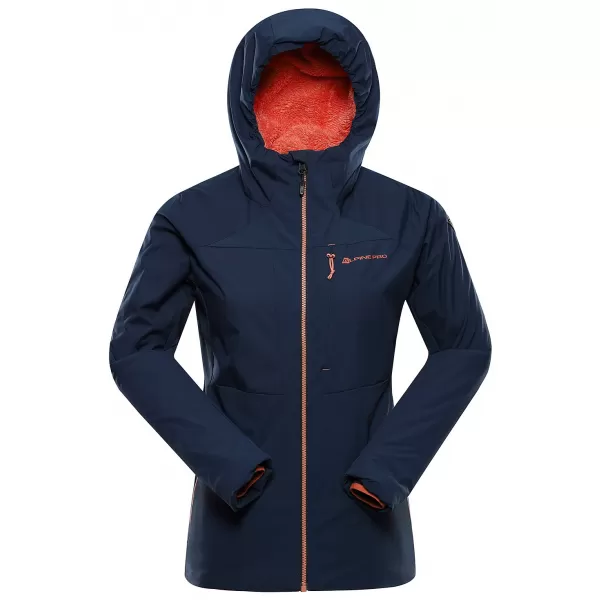  Dámska outdoorová bunda ALPINE PRO TEMUNA MOONLIT OCEAN 