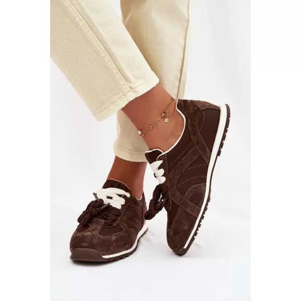  Dámske tenisky VINCEZA 86427 BROWN 