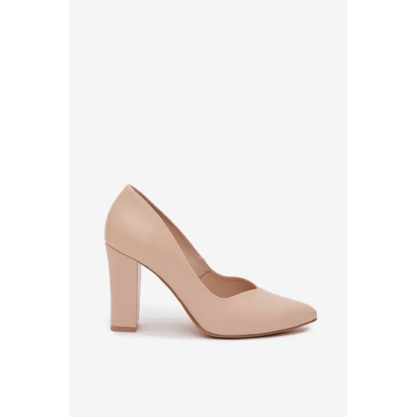  Dámske lodičky ZAZOO 853 BEIGE 