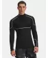 Pánske tričko UNDER ARMOUR COLD WEATHER GRID LS MOCK 6007127-001 ČIERNA