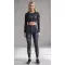 Dámske dlhé legíny premium (nové veľkosti) ALTISPORT VOJ/ALW072LEG05 BLACK